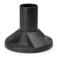 Wall Top Pedestal Base Mount 60mm Diameter Black Wall Top Pedestal Base Mount 60mm Diameter Black